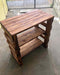 AP! Rustic Wood Breakfast Table in Oak Color 3