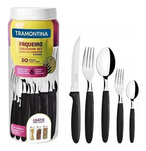 Tramontina Ipanema 30-Piece Cutlery Set 0