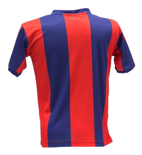 Vintage San Lorenzo Retro Football Shirt from Boedo Cuervo 1