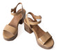 Fiori Women's High Heel Leather Evening Sandals Troya 13
