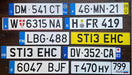 European Decorative License Plate - Portuguese Style 5