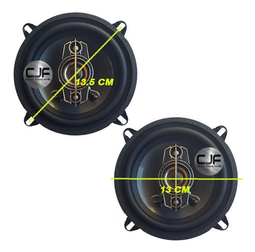 Luxell 2 Speakers 5.25" 260W 4V for Renault Duster Oroch 4