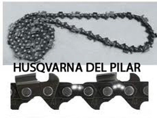 Casa Bauer Combo Espada + Cadena + Piñón Para Husqvarna 36/136/137 1