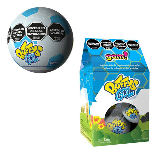 Pack of 2 Buffys Chocolates Boxes Gol Football Shape 8