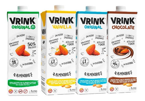 Vrink Natural Almond Milk - 3 Units 0