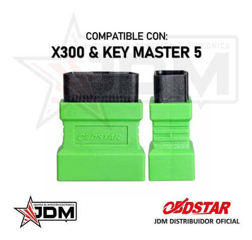 OBDSTAR OBD2 Renault Adapter for X300 Key Master 5 - JDM 4