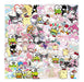 100 Calcomanas De My Melody And Kuromi, Calcomanas De Hello 3