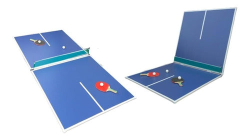 NeLiMonEBa Foldable Ping Pong Top - Family Size with Free Set 0