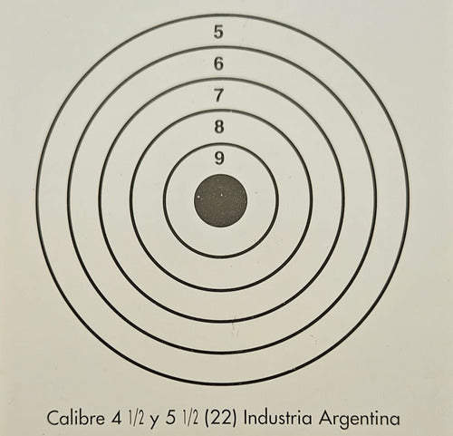 Cardboard Targets for Target Shooting Pack of 10 Units 0