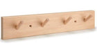 PyG Deco Nordic Style Wood Hanger with 5 Hooks 3