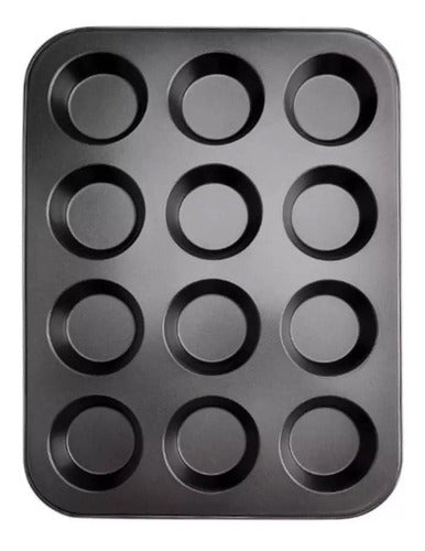 NG Non-Stick Teflon Mold for Cupcakes Muffins X12 0