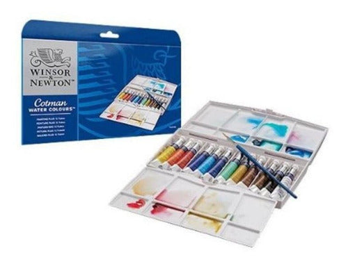 Set De Acuarelas Cotman Winsor & Newton X13 Pìezas 8 Ml 0