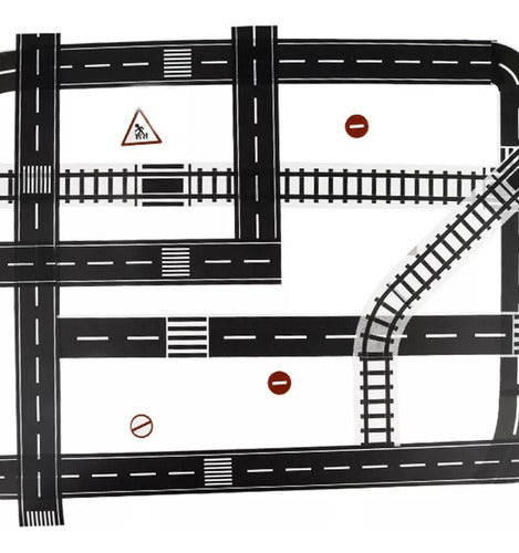 Cinta Didactica Juego Didáctico Para Niños, Pista De Autos Juguete Creativo 2