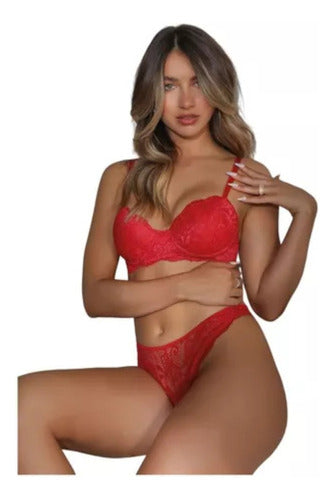 Lace Soft Cup Set with Sexy Lali 2000 18