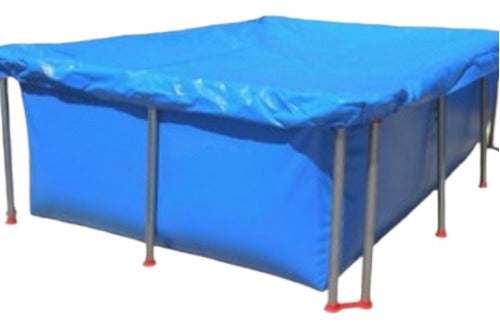 Lomas Metal Nylon Elasticized Pool Cover, 3.20m Long x 2.20m Wide 0