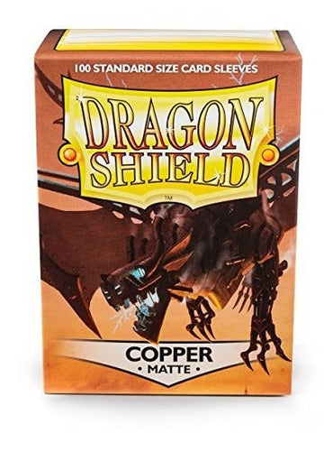 Dragon Shield Matte Copper 100 Deck Protectors 1