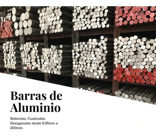 Alumina-Argentina Srl Round Aluminum Bars 31.7 Mm X 1000 Mm 3