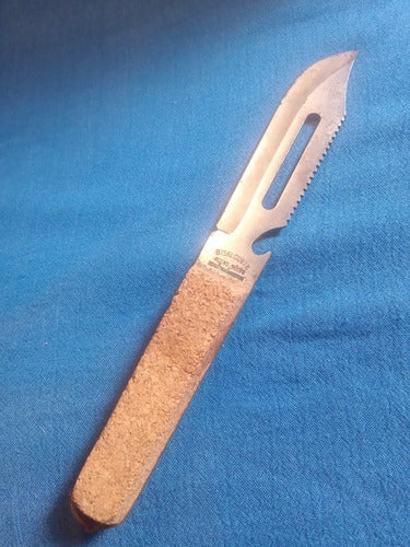 Cuchillo Biselcorte Acero Sueco. 12 Cm De Hoja. Mango/corcho 6