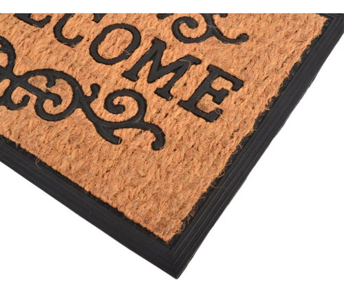 FR Non-Slip Coco Fiber Welcome Mat 2