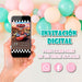 Invitación Digital Tarjeta Cars Rayo Mcqueen Para Whatsapp 1