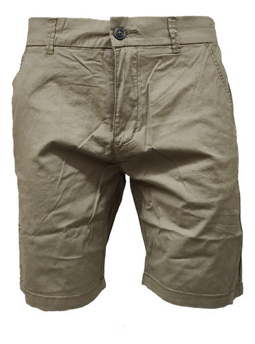 Walk Men's Chino Cut Bermuda Shorts - Imported 0