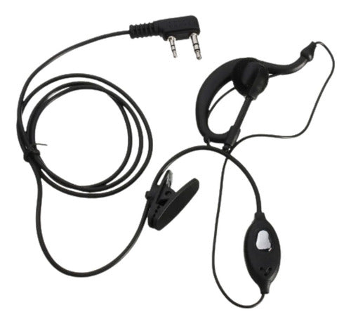 Kit 4 Fone Para Radio Ht Baofeng Uv6 Uv5r Rc3002 Promoçao 5