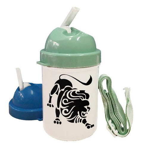 Leo Zodiac Sign Water Bottle 0