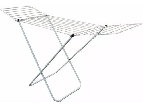 Politen Clothes Drying Rack with Wings - Folding Design - 8 Rods 0