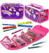GirlZone Arts and Crafts Scented Marker and Pencil Case Set for Girls 0