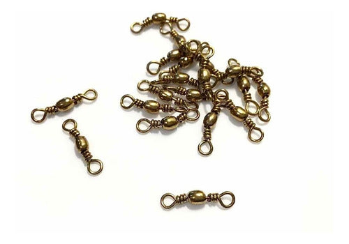 Waterdog Nickel Gold Swivels #12 x 144 Units 0