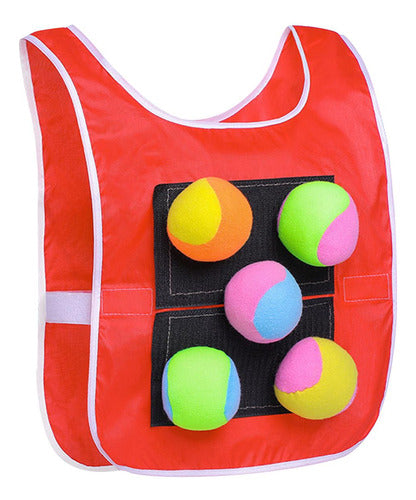 Jogo De Dodgeball 5 Brinquedo De Bola Crianças Vermelho 4