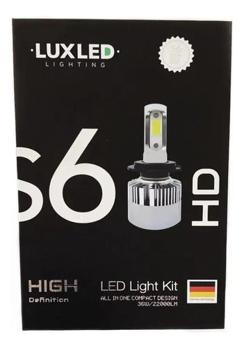 S6 HD High Definition 44000lm H4 LED Headlight Kit - Premium Series 4