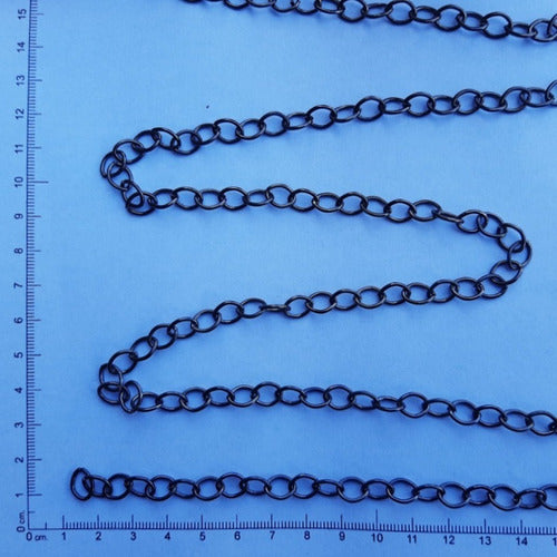 9mm x 1.18mm Pewter Chain Per Meter Wholesale 0