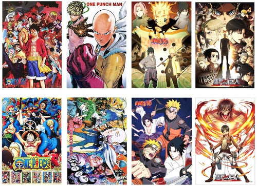 FSY 50 Assorted Anime Posters A3 (30x42 Cm.) - 80 Gr. Paper 1