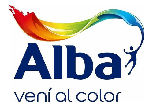 Alba Standard Satin White Synthetic Enamel Paint 4L Protection 1