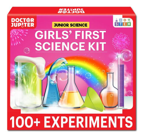 Doctor Jupiter Science Kit for Girls Ages 4-8, Fun Experiments 0