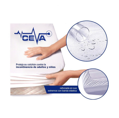 Ceva Waterproof Incontinence Sheet 1 Plaza PVC (0.90x1.90) 1