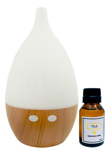 Eco Think USB Ultrasonic Humidifier with Aromatherapy + 2 Essential Oils 0