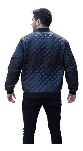 Wainfi Bomber Matelassé Aviator Jacket 3