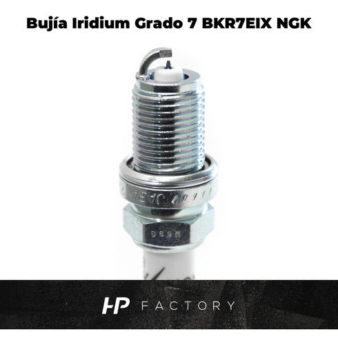 NGK Kit Bujías Iridium Grado 7 BKR7EIX Audi S4 3.0 X6 4