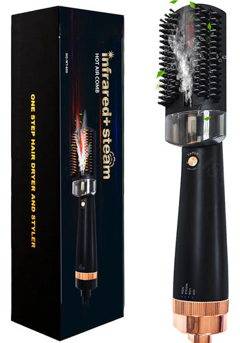 Mania-Electronic Premium Quality Infrared Straightener Dryer Brush 1