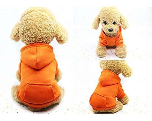 Mummumi Ropa Para Mascotas, Perros Sudadera Con Capucha Con Bolsillo 1