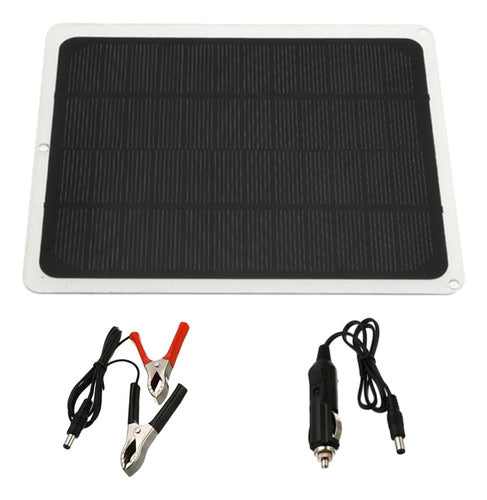 Carregador Solar De 12 Volts E 20 Watts Para Baterias 0