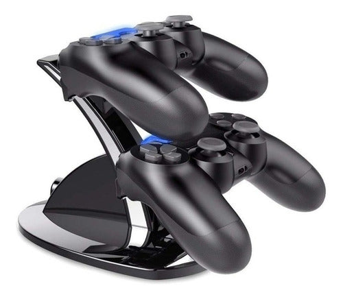 Generic Dual Controller Charging Base for PS4 0