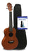 LARKYUQI Concert Ukulele - Wood Colors + Case 0