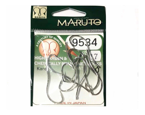 Maruto Karei #17 Japanese Hooks - Pack of 10 Units 0