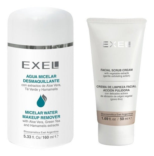 Exel Micellar Water Makeup Remover and Exfoliating Facial Cream 0