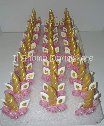 Il Gnomo Dormigliore 10 Pincho Cuerno De Unicornio Flores Ideal Cupcake 3