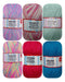 Super Ajuar Hypoallergenic Acrylic Yarn Lho Pack 10 Skeins 7