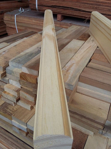 Premium Molded Pine Elliottis Wood Beam (2 x 6 x 3.05 meters) 6